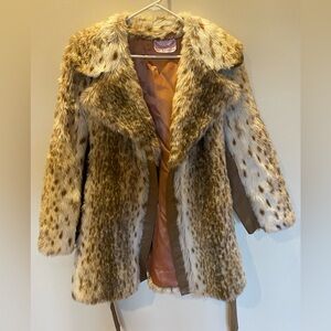Tissavel Of France Faux Fur Coat